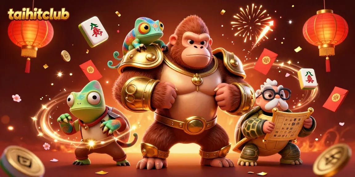 Engage with the thrilling taihitclub adventure featuring a powerful gorilla king and colorful companions.