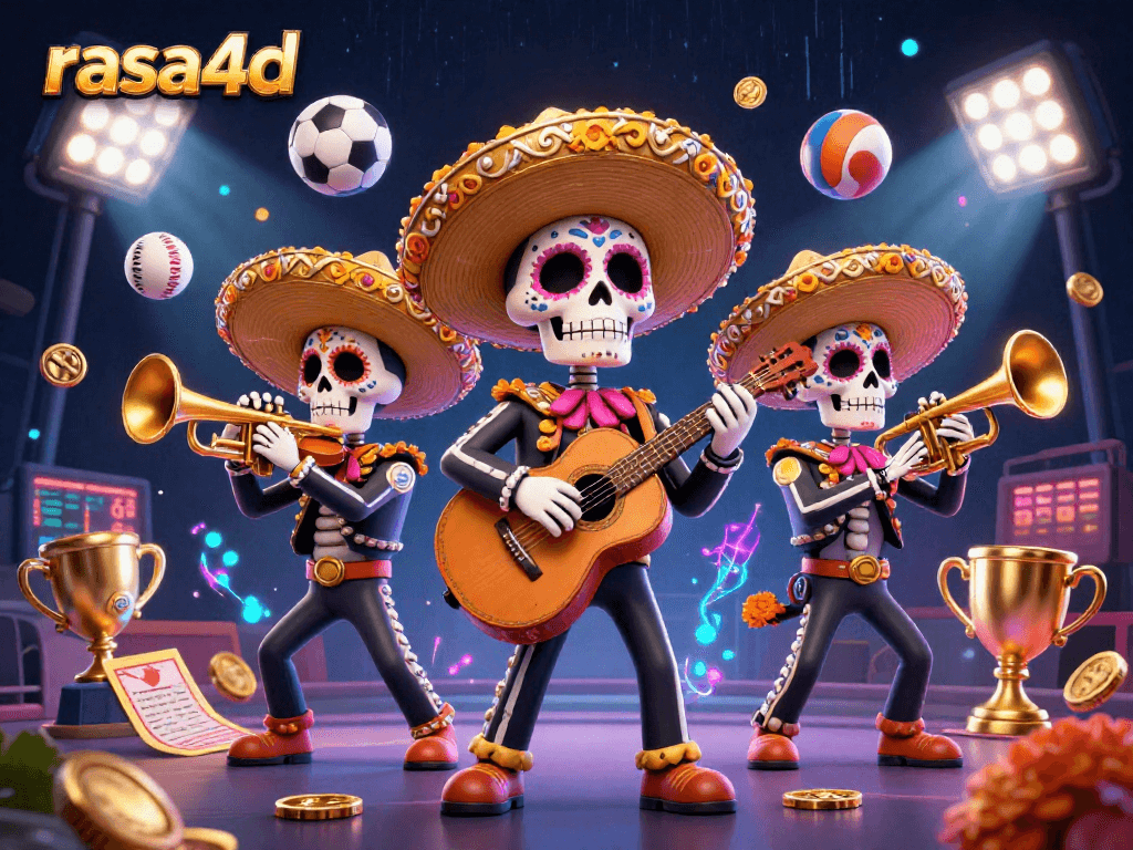 rasa4d menghidupkan suasana kasino dengan karakter mariachi dan elemen perjudian penuh energi