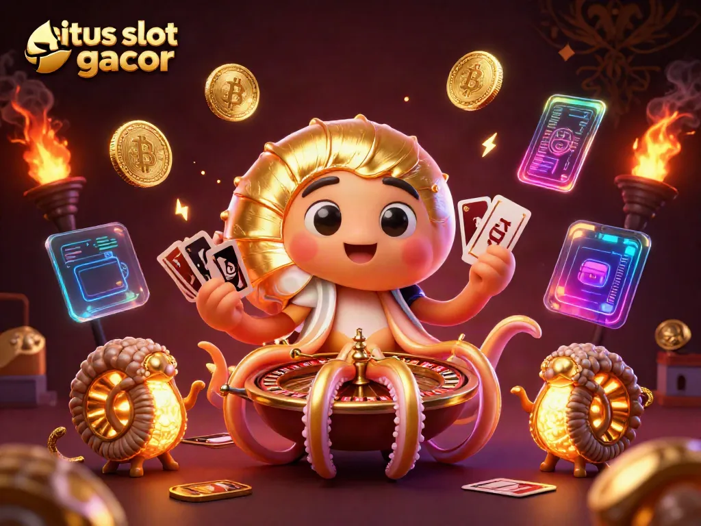 Menangkan permainan di situs slot gacor dengan ilustrasi 3D nautilus yang memukau dan elemen taruhan inovatif.