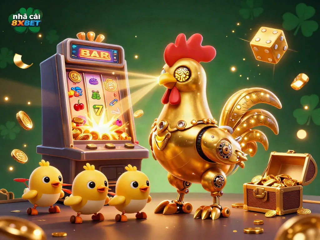 Experience thrilling jackpots with nhà cái 8XBET's action-packed casino atmosphere.