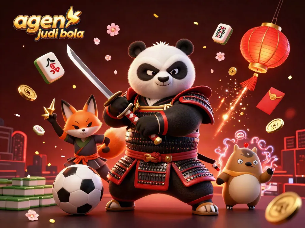 Engage with agen judi bola in an exciting dynamic scene of sports betting action.