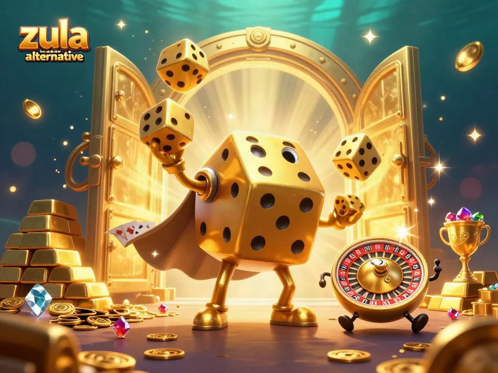 Engage with exciting gaming opportunities at Zula casino alternative featuring animated characters and treasure.
