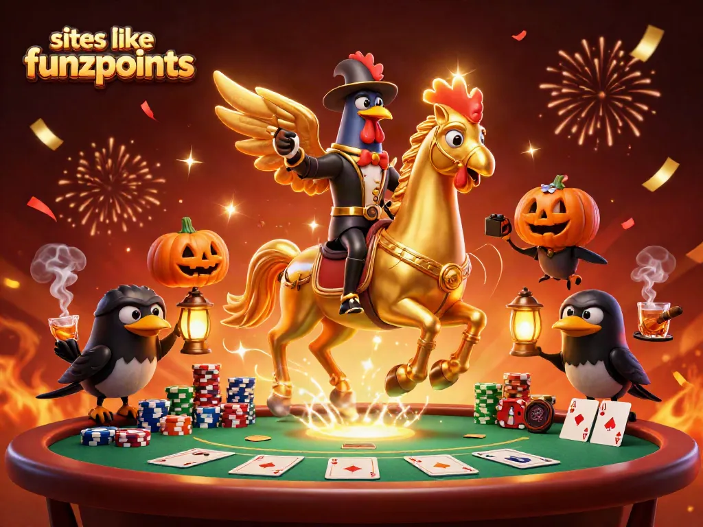 Spin and win at top sites like funzpoints with exciting games and bonuses in a vibrant casino setting.