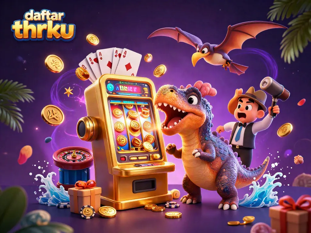 Spin the reels and win big with daftar thrku in this vibrant casino adventure.