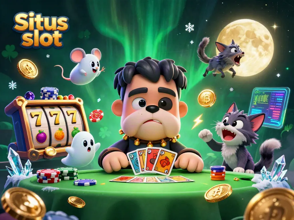 Experience thrilling Situs slot gameplay with unique characters and vibrant gaming elements.