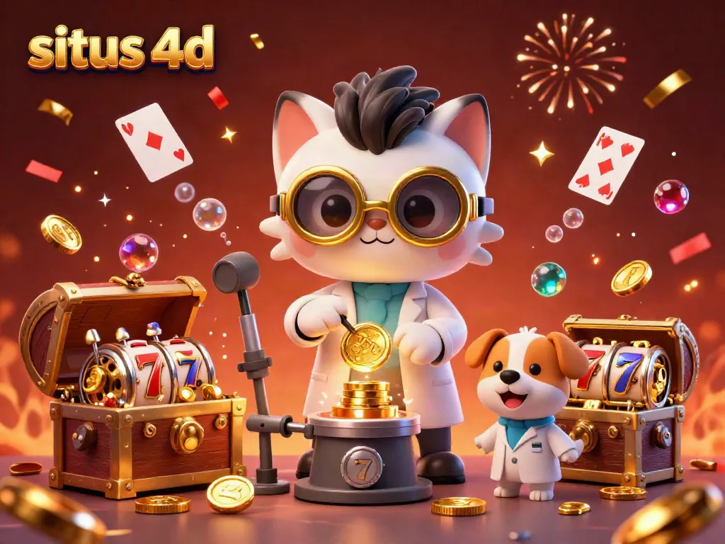 Play slots and win big with situs 4d in this vibrant casino setting.