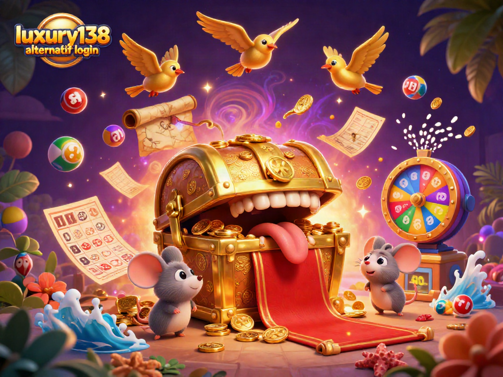 Menangkan hadiah besar di luxury138 alternatif login dengan lotere dan permainan bingo menarik.